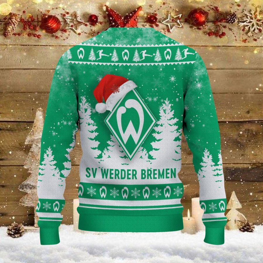 Weihnachtspullover Werder Bremen – Ugly Christmas Sweater – Bild 3