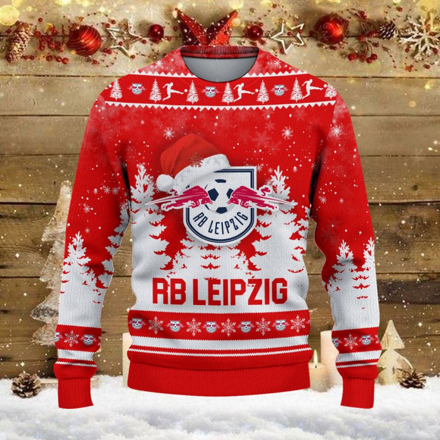 Weihnachtspullover RB Leipzig – Ugly Christmas Sweater – Bild 2