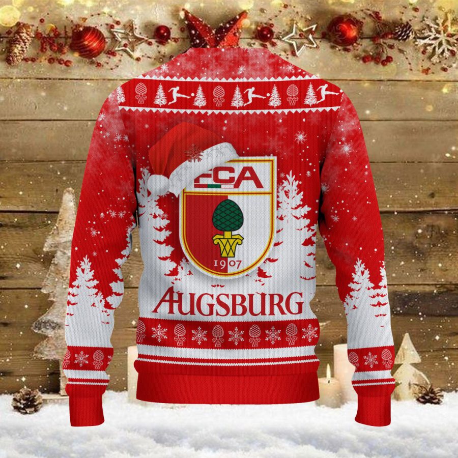 Weihnachtspullover FC Augsburg – Ugly Christmas Sweater – Bild 3
