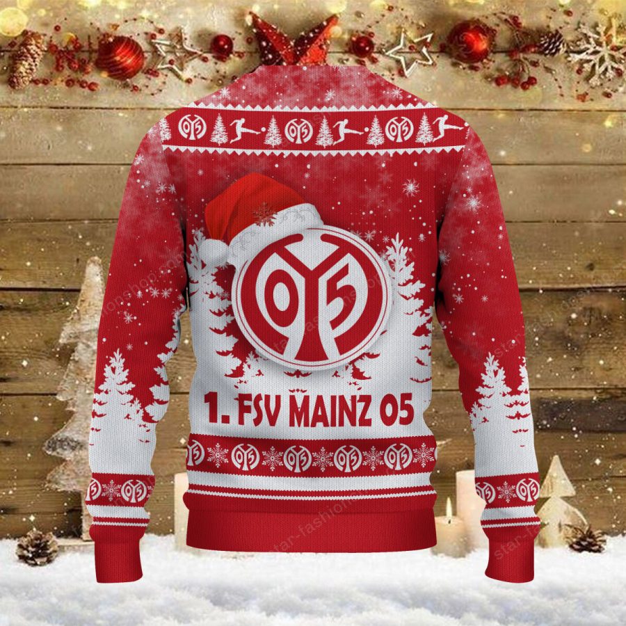 Weihnachtspullover 1. FSV Mainz 05 – Ugly Christmas Sweater – Bild 3