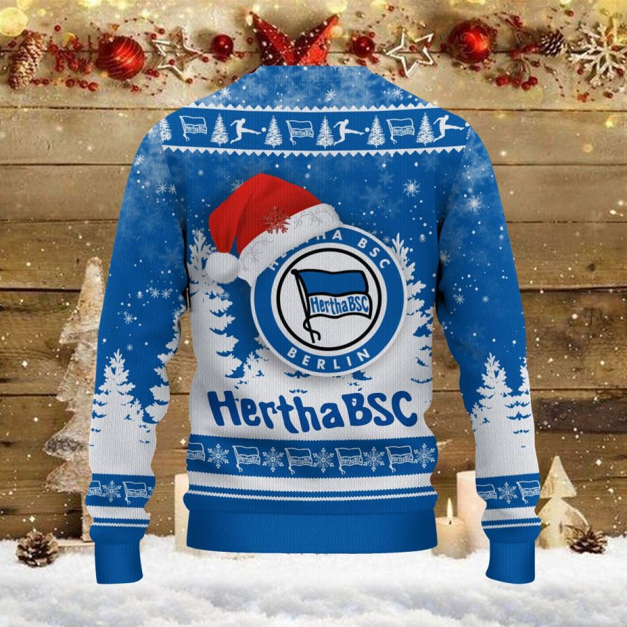 Weihnachtspullover Hertha BSC – Ugly Christmas Sweater – Bild 3