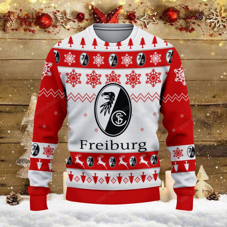 Weihnachtspullover SC Freiburg – Ugly Christmas Sweater – Bild 2