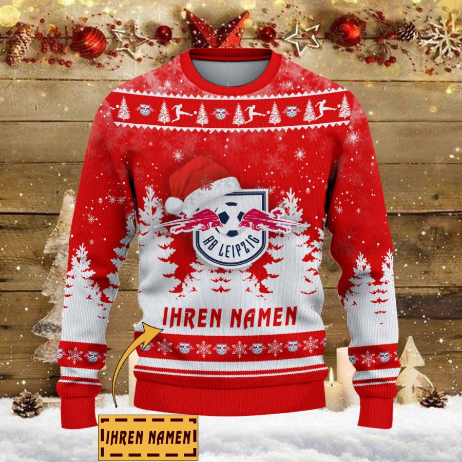 Weihnachtspullover RB Leipzig – Ugly Christmas Sweater – Bild 2