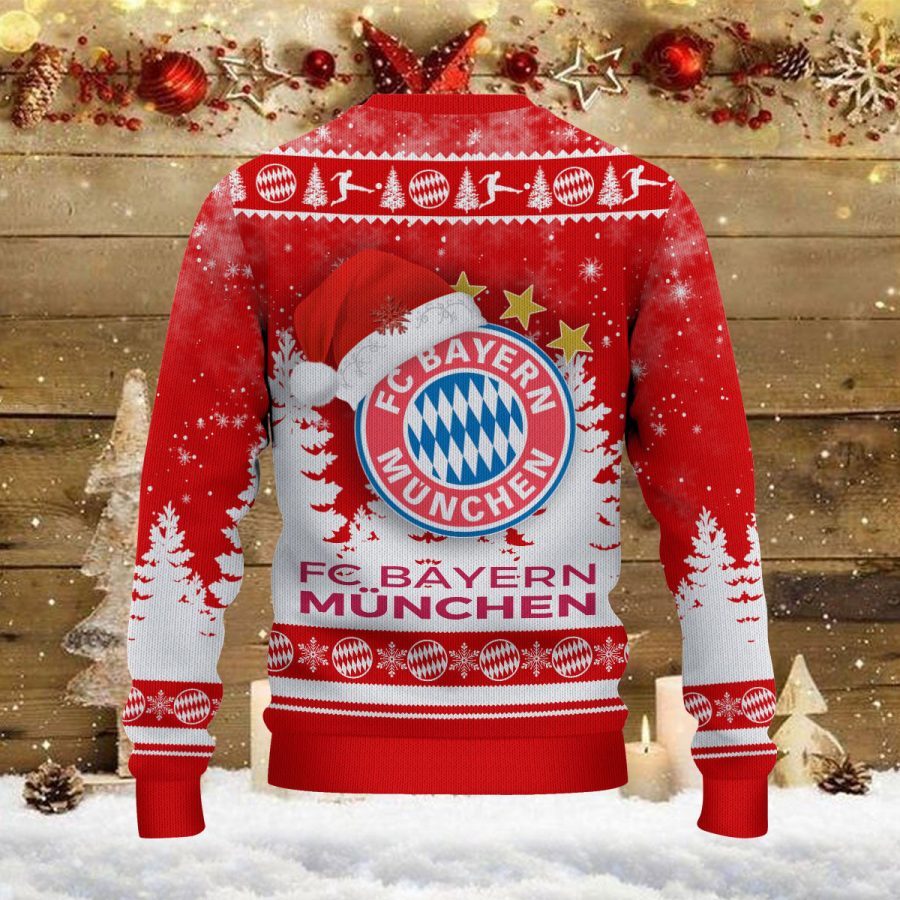 Weihnachtspullover Bayern München – Ugly Christmas Sweater – Bild 3