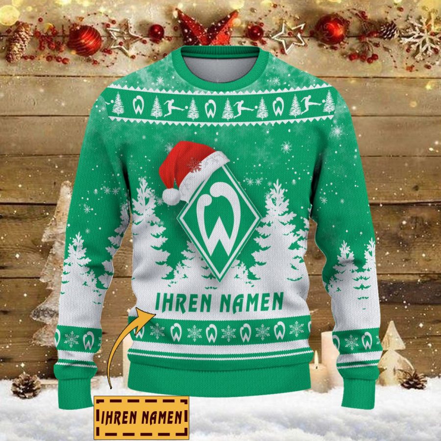 Weihnachtspullover Werder Bremen – Ugly Christmas Sweater – Bild 2