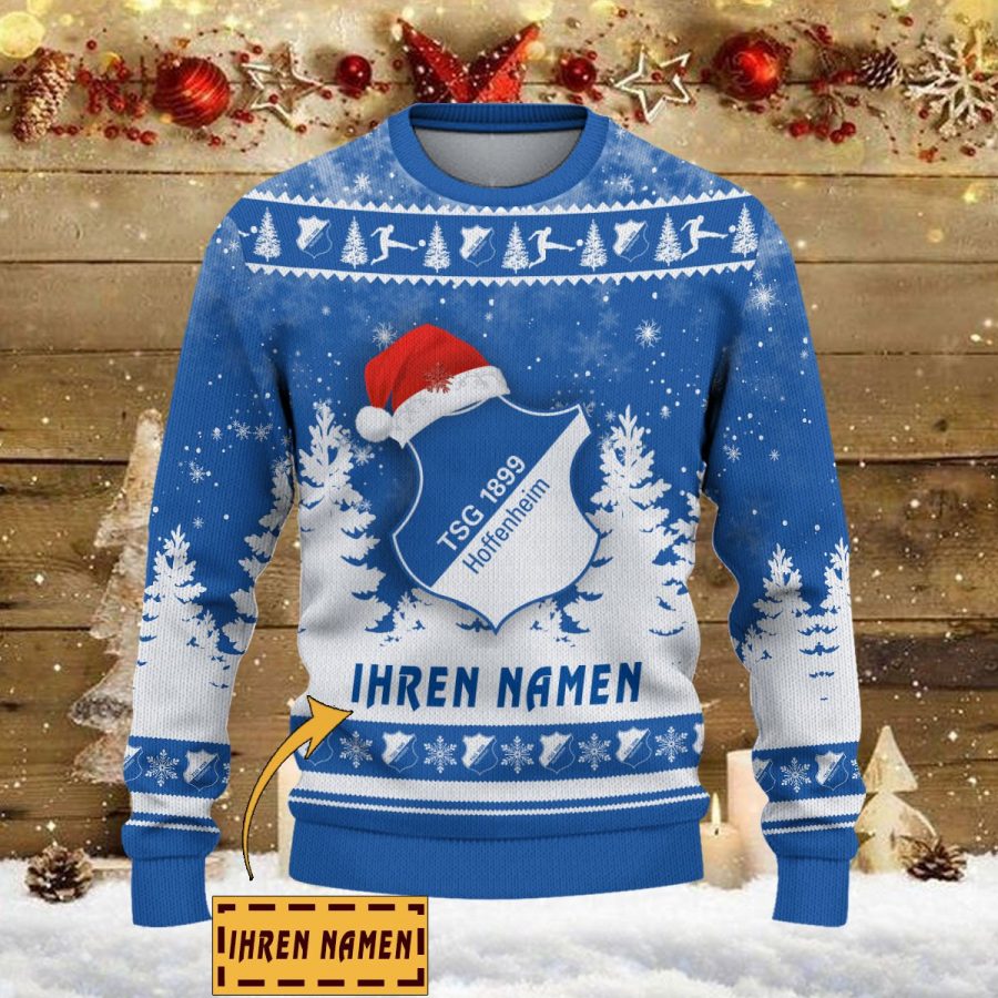 Weihnachtspullover TSG Hoffenheim – Ugly Christmas Sweater – Bild 2