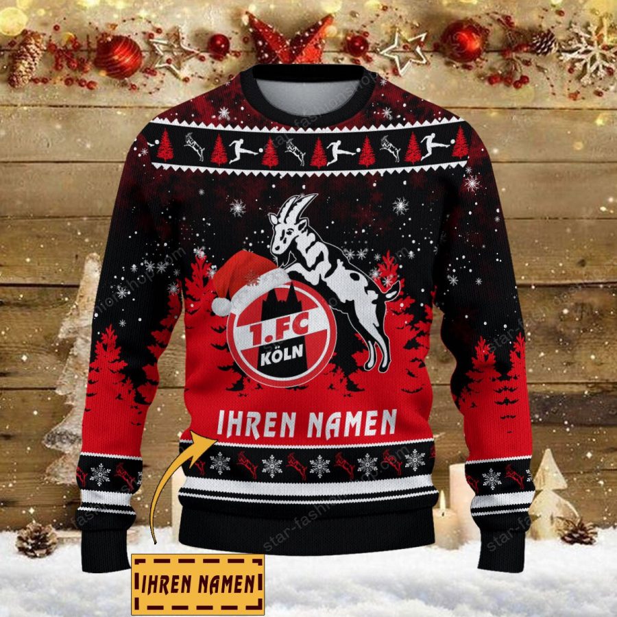 Weihnachtspullover 1. FC Köln – Ugly Christmas Sweater – Bild 2