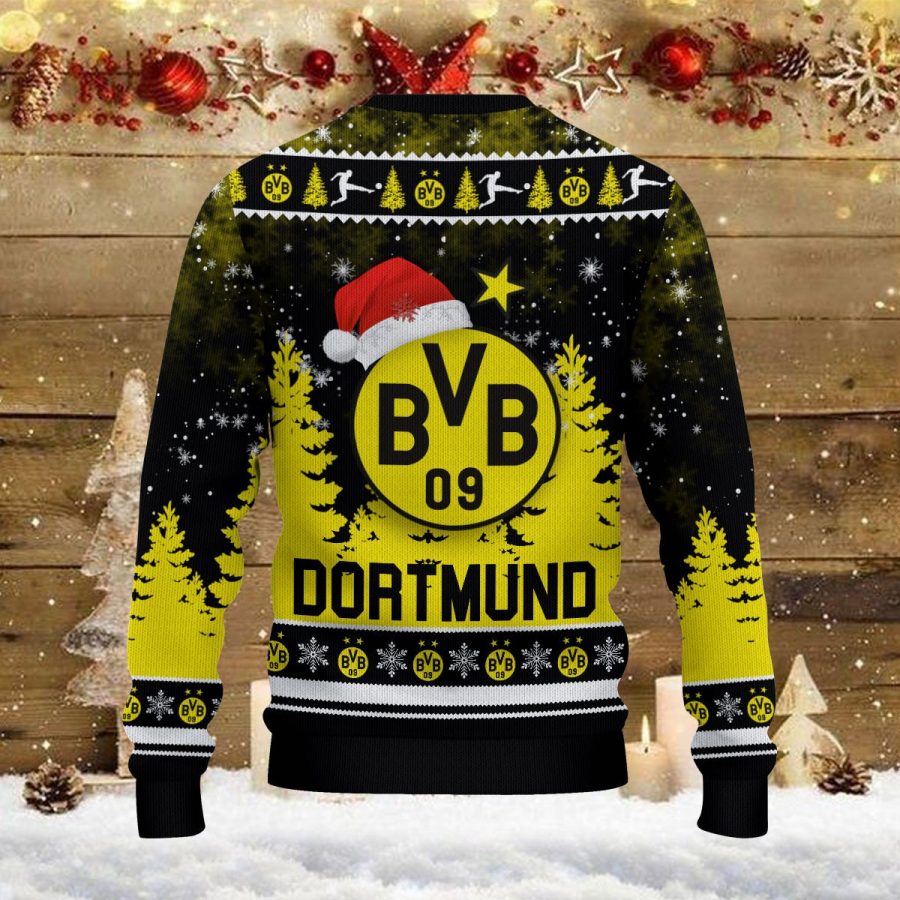 Weihnachtspullover Borussia Dortmund – Ugly Christmas Sweater – Bild 3