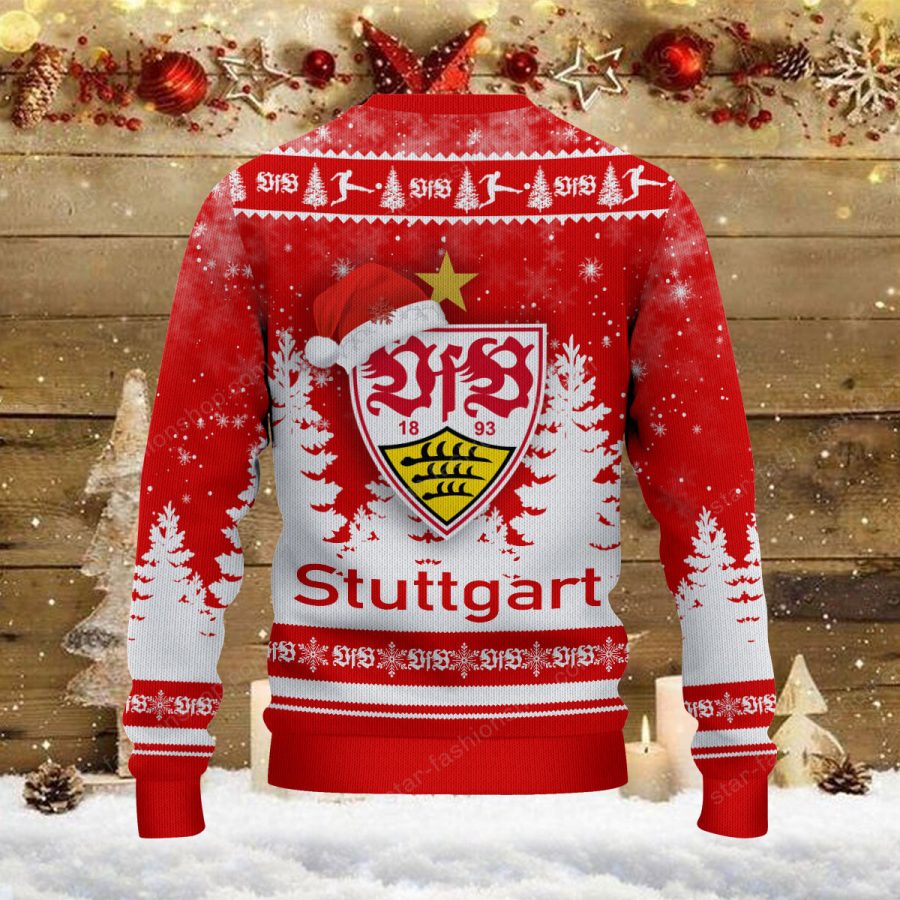 Weihnachtspullover VfB Stuttgart – Ugly Christmas Sweater – Bild 3