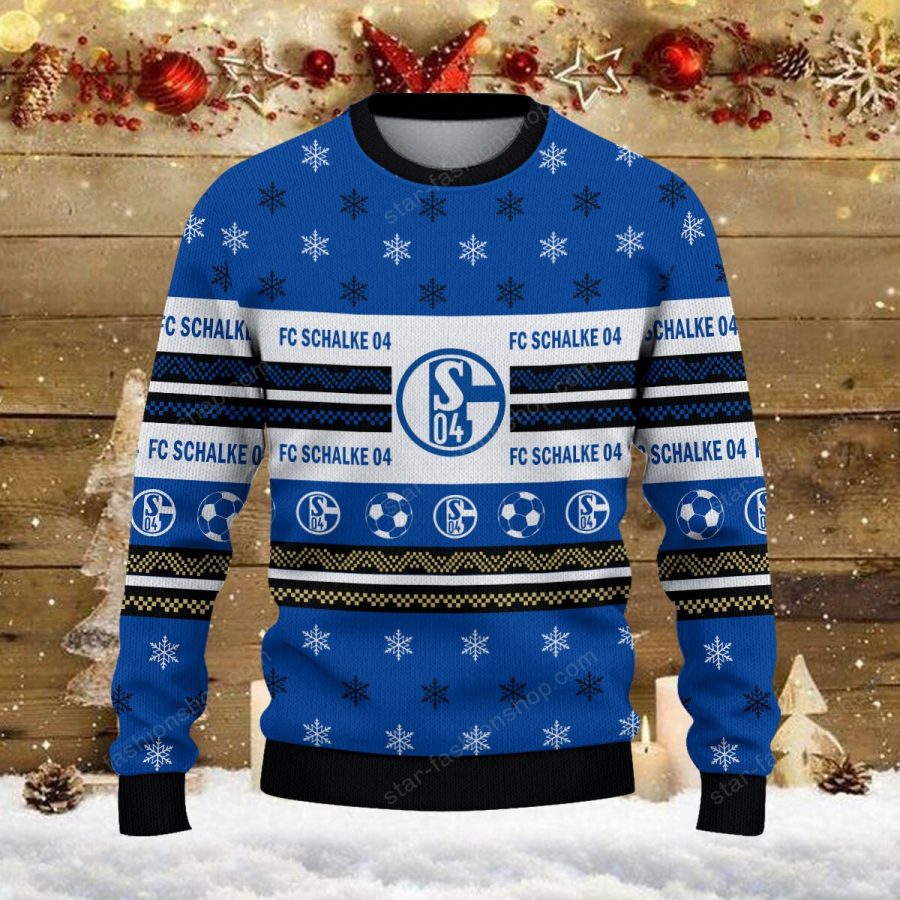 Weihnachtspullover Schalke 04 – Ugly Christmas Sweater – Bild 2
