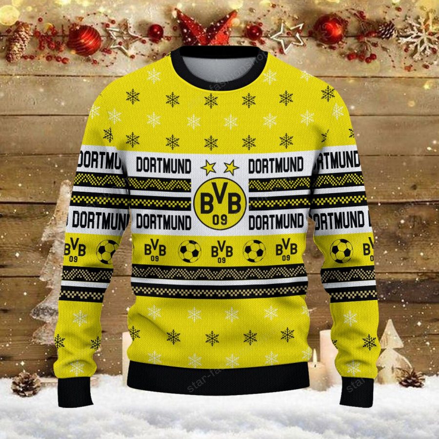 Weihnachtspullover Borussia Dortmund – Ugly Christmas Sweater – Bild 2