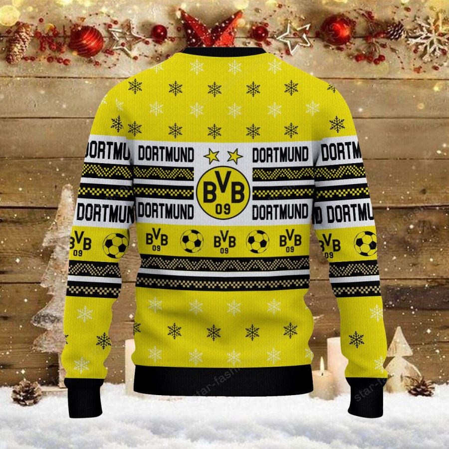 Weihnachtspullover Borussia Dortmund – Ugly Christmas Sweater – Bild 3