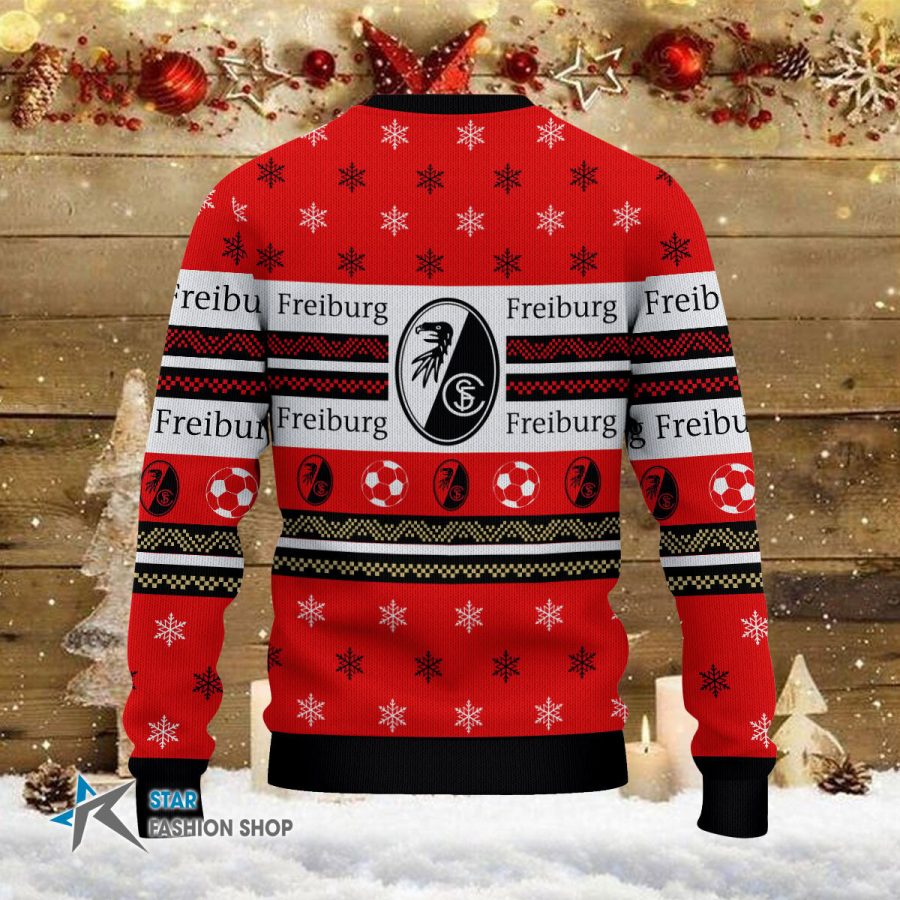 Weihnachtspullover SC Freiburg – Ugly Christmas Sweater – Bild 3