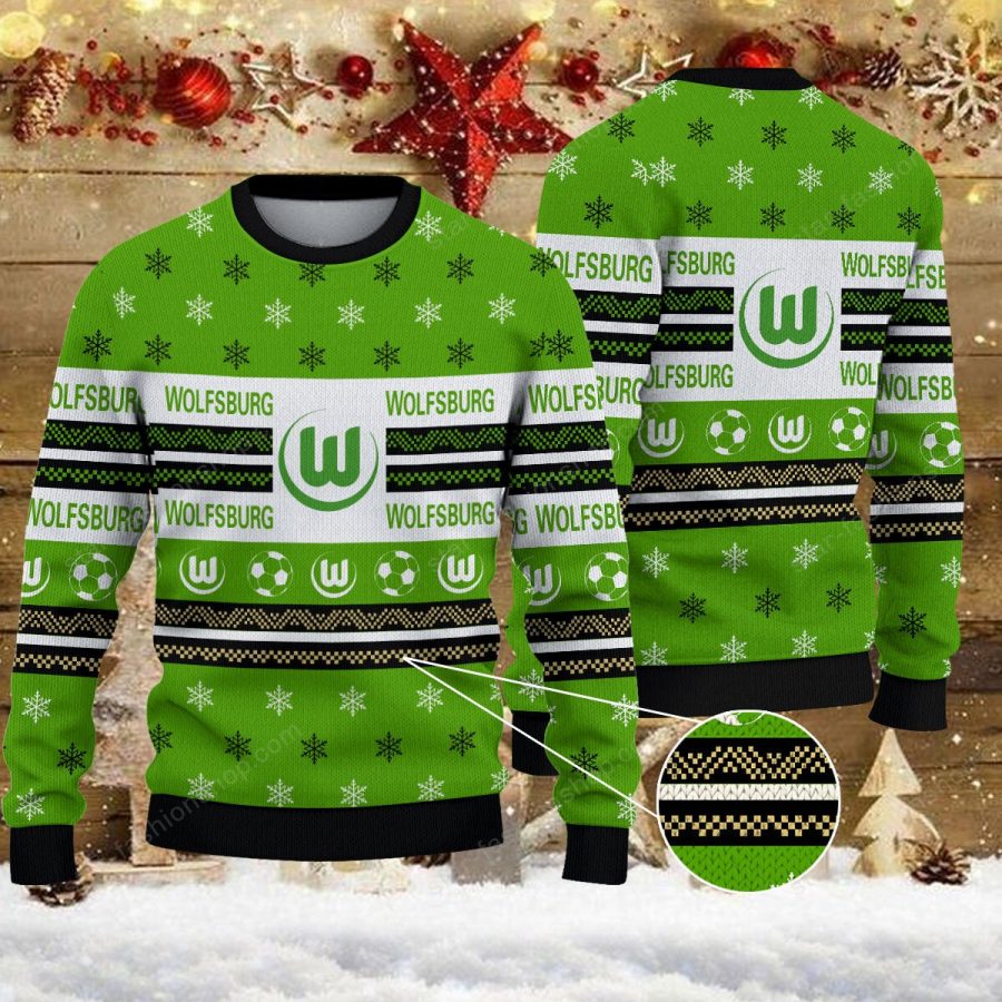Weihnachtspullover VfL Wolfsburg – Ugly Christmas Sweater
