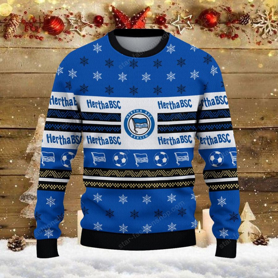 Weihnachtspullover Hertha BSC – Ugly Christmas Sweater – Bild 2