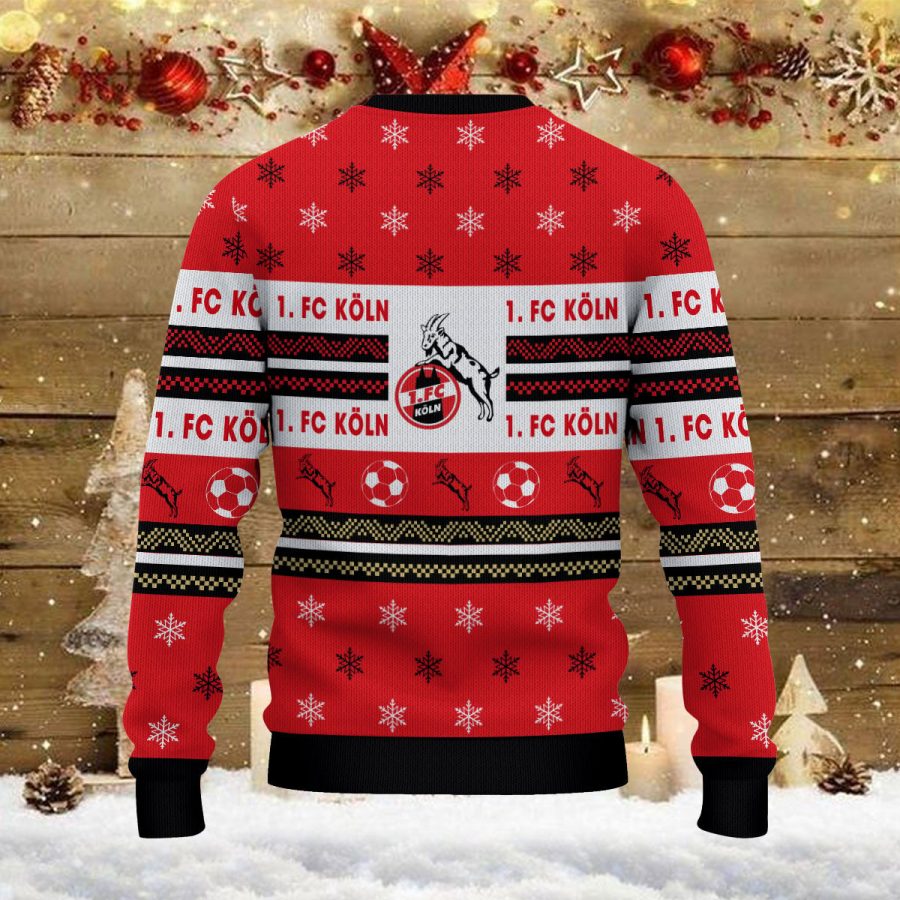 Weihnachtspullover 1. FC Köln – Ugly Christmas Sweater – Bild 3