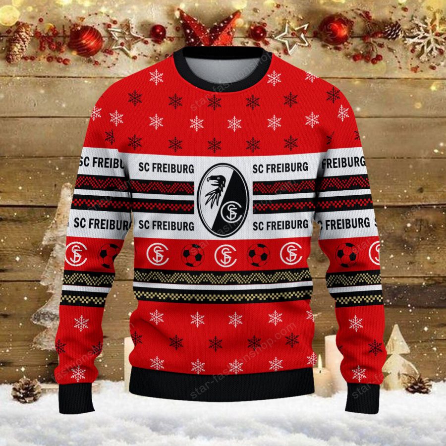 Weihnachtspullover SC Freiburg II – Ugly Christmas Sweater – Bild 2