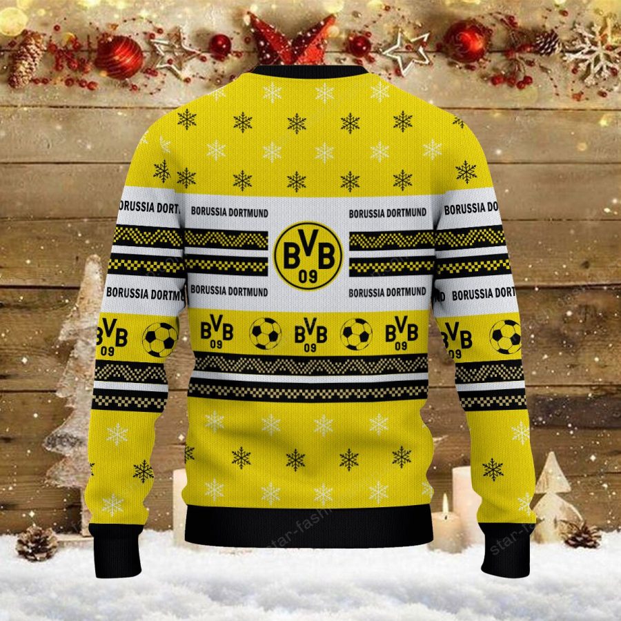 Weihnachtspullover Borussia Dortmund II – Ugly Christmas Sweater – Bild 3