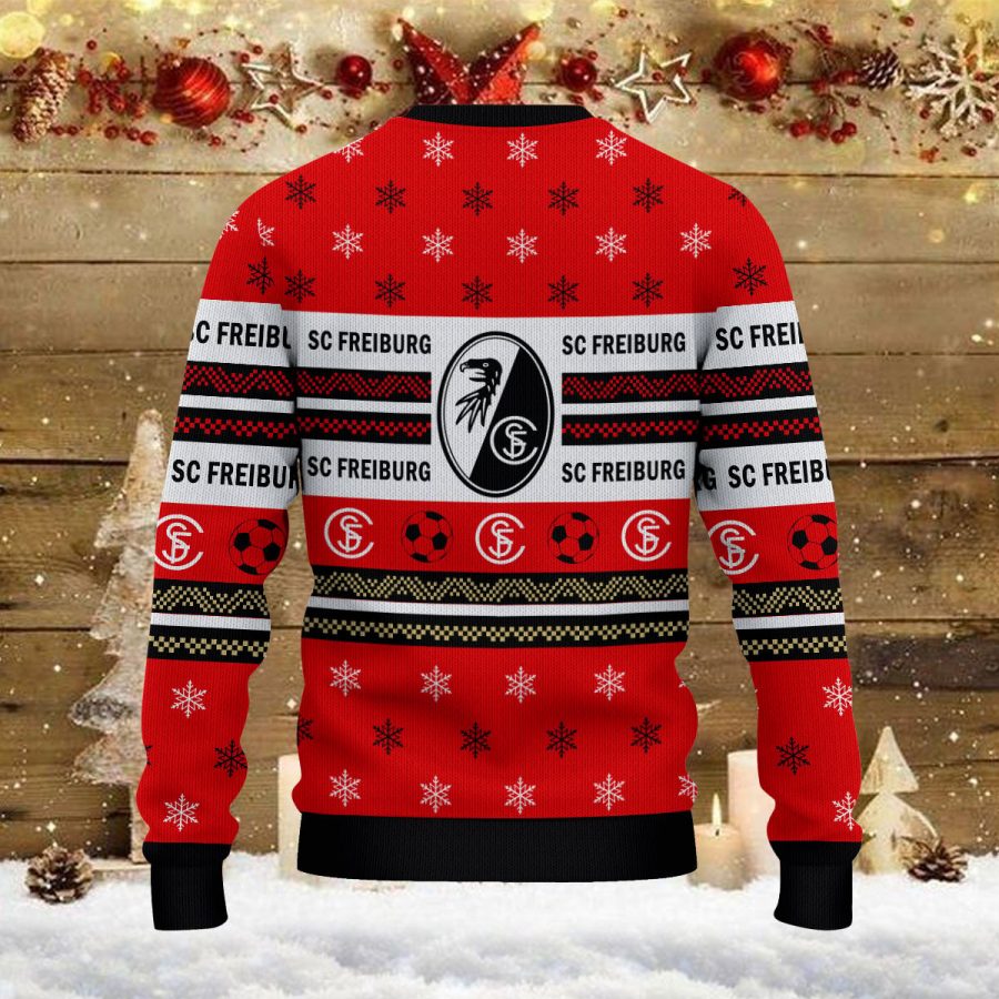 Weihnachtspullover SC Freiburg II – Ugly Christmas Sweater – Bild 3