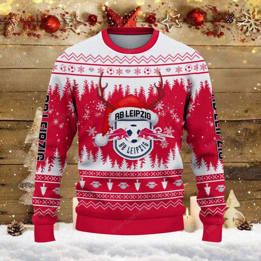 Weihnachtspullover RB Leipzig – Ugly Christmas Sweater – Bild 2