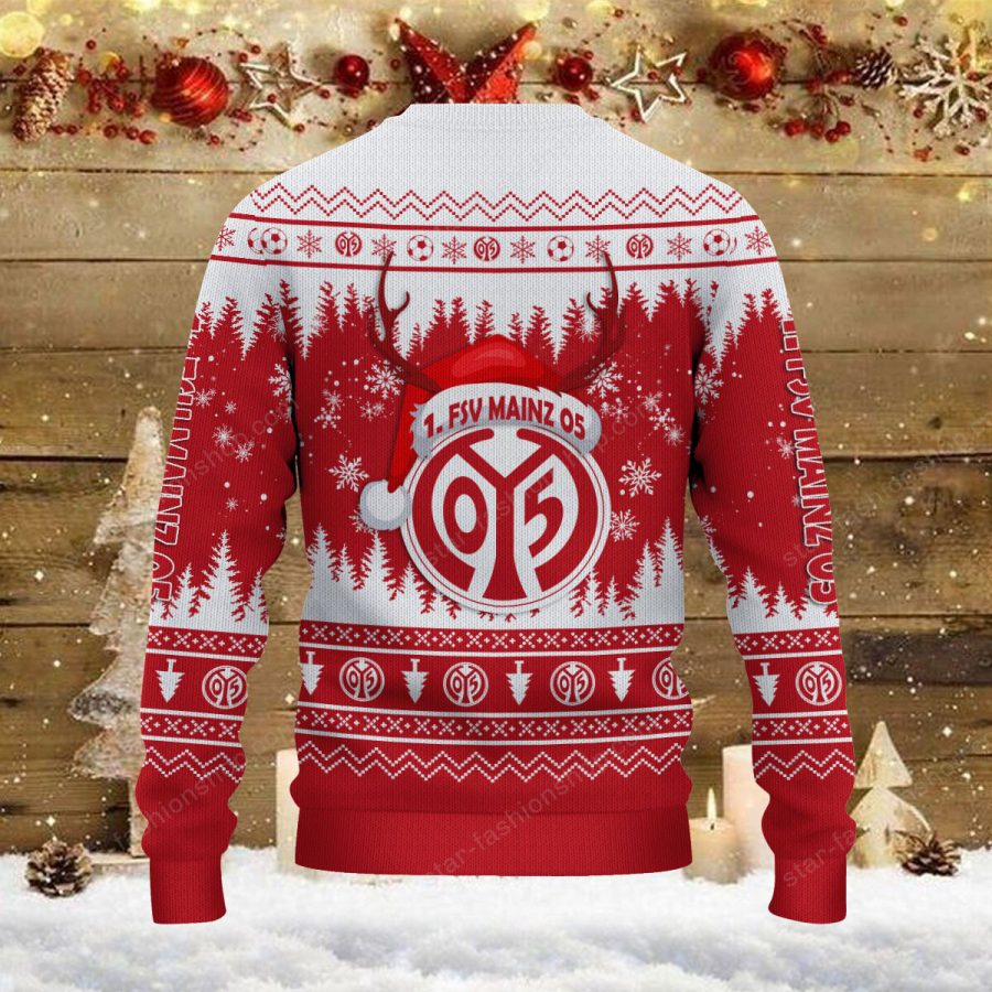 Weihnachtspullover 1. FSV Mainz 05 – Ugly Christmas Sweater – Bild 3