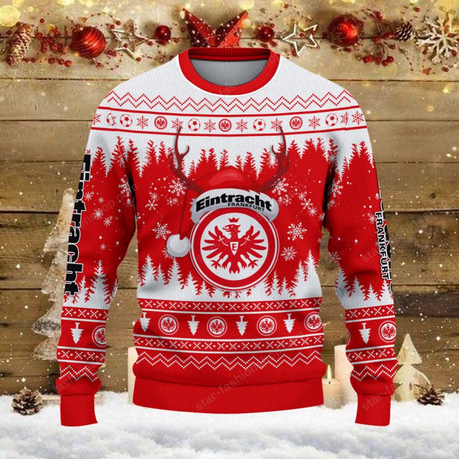 Weihnachtspullover Eintracht Frankfurt – Ugly Christmas Sweater – Bild 2