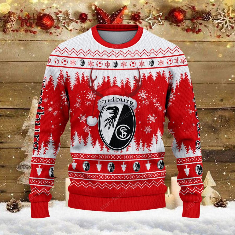 Weihnachtspullover SC Freiburg – Ugly Christmas Sweater – Bild 2