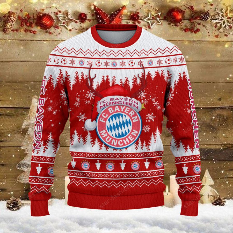 Weihnachtspullover Bayern München – Ugly Christmas Sweater – Bild 2