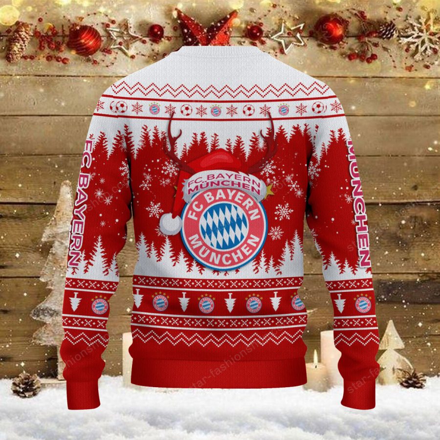 Weihnachtspullover Bayern München – Ugly Christmas Sweater – Bild 3