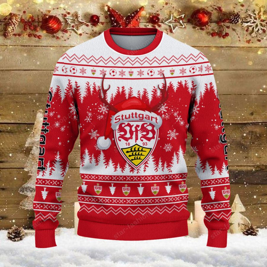 Weihnachtspullover VfB Stuttgart – Ugly Christmas Sweater – Bild 2