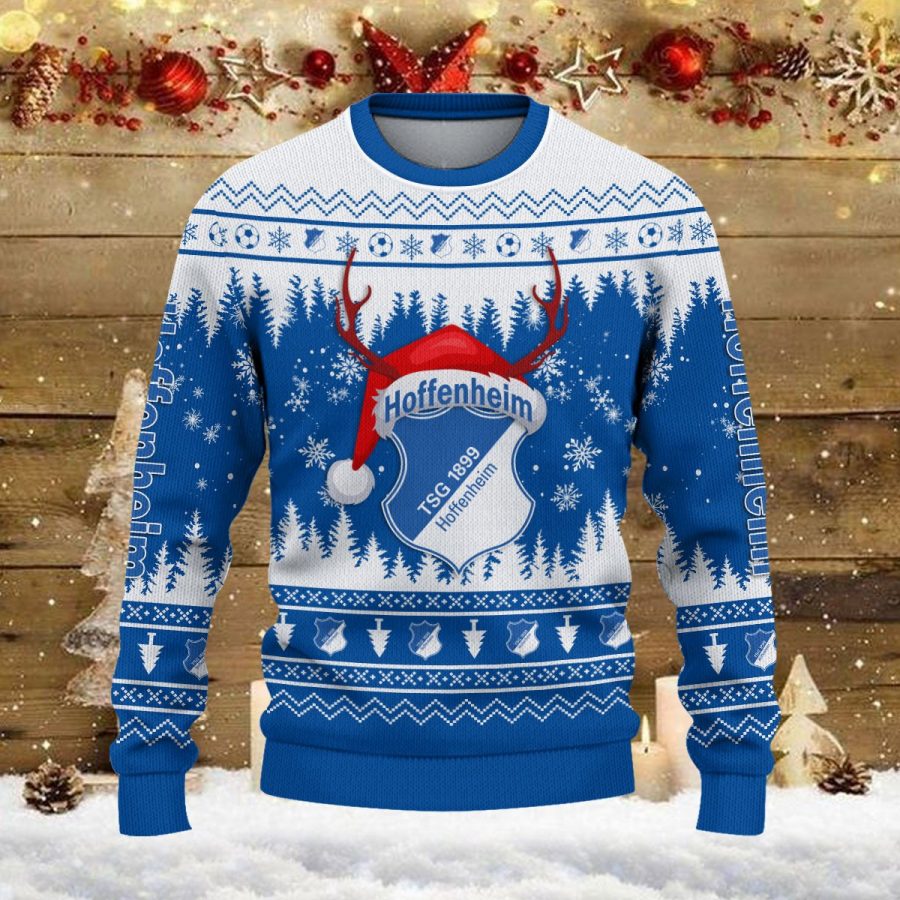 Weihnachtspullover TSG Hoffenheim – Ugly Christmas Sweater – Bild 2