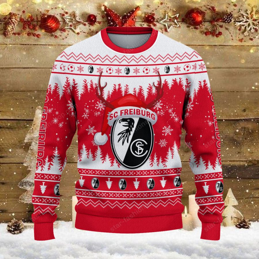 Weihnachtspullover SC Freiburg II – Ugly Christmas Sweater – Bild 2