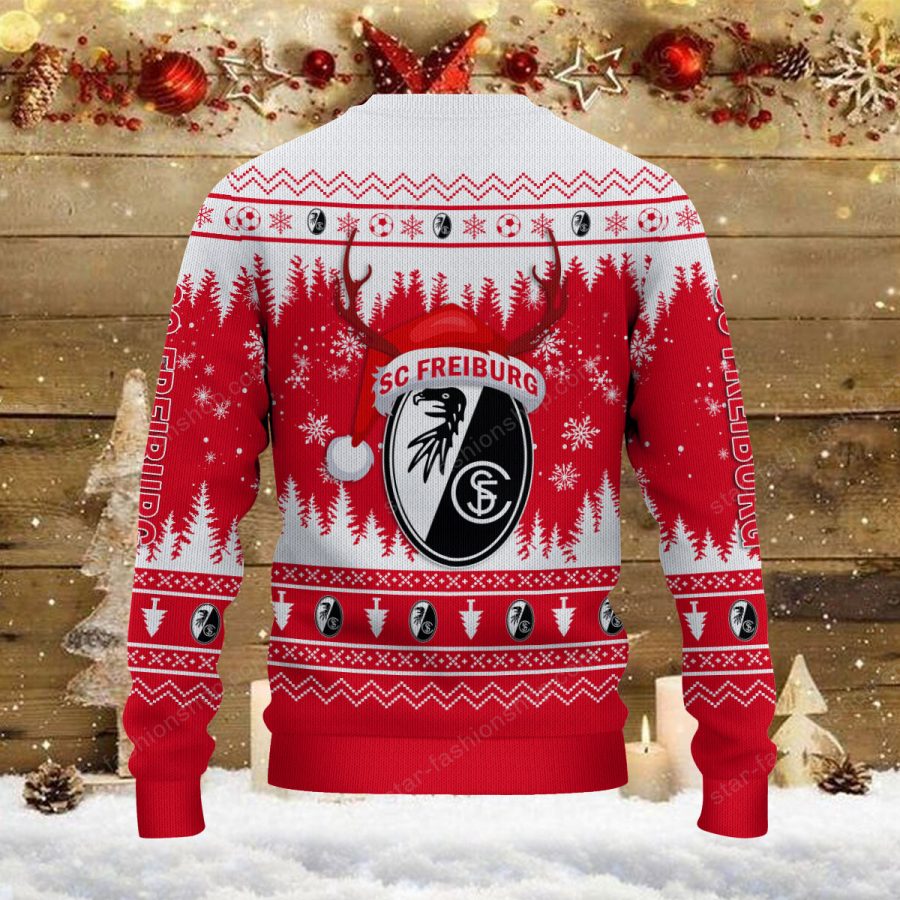 Weihnachtspullover SC Freiburg II – Ugly Christmas Sweater – Bild 3