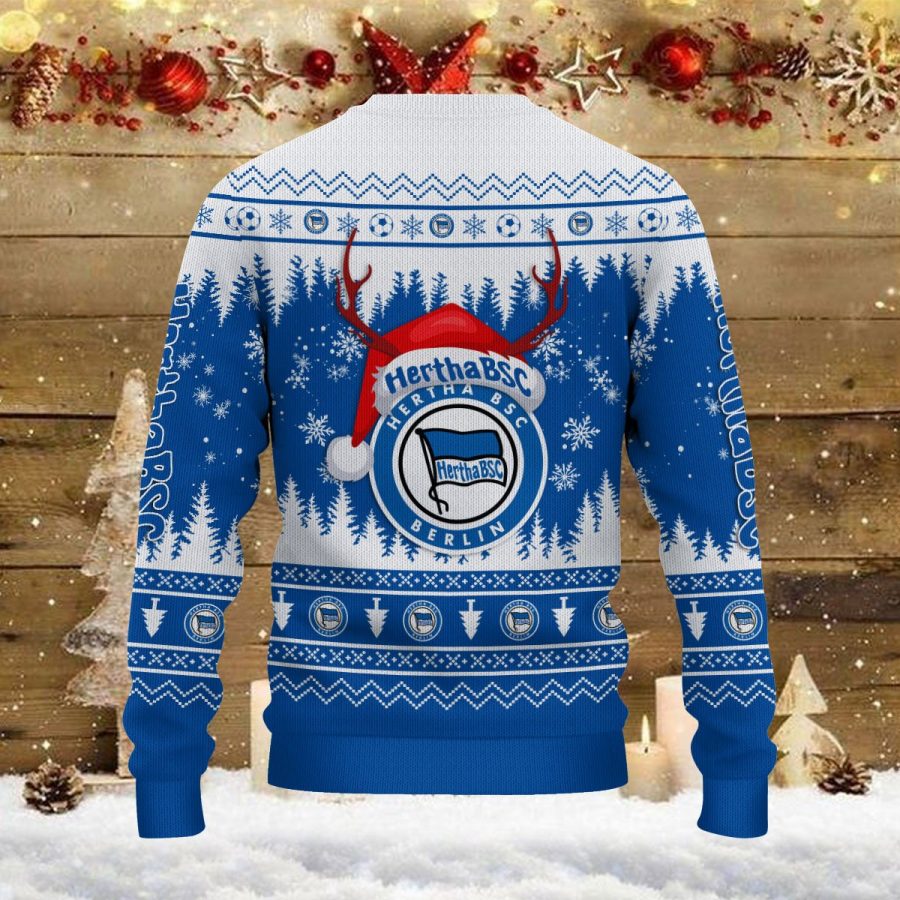 Weihnachtspullover Hertha BSC – Ugly Christmas Sweater – Bild 3