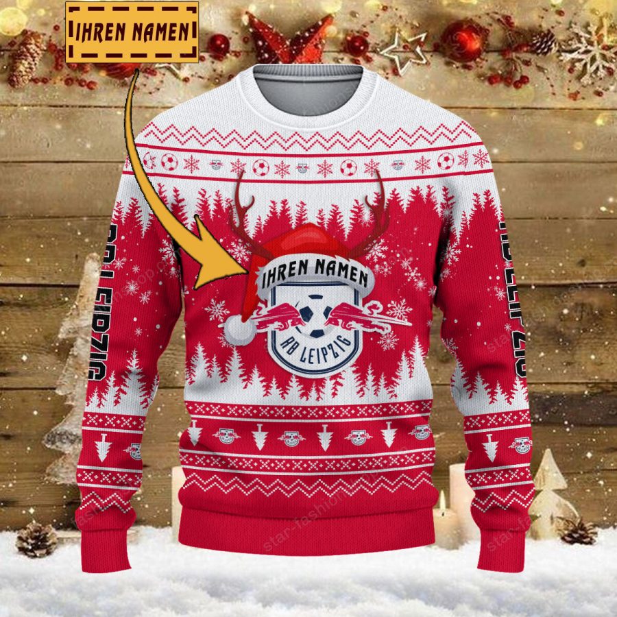 Weihnachtspullover RB Leipzig – Ugly Christmas Sweater – Bild 2