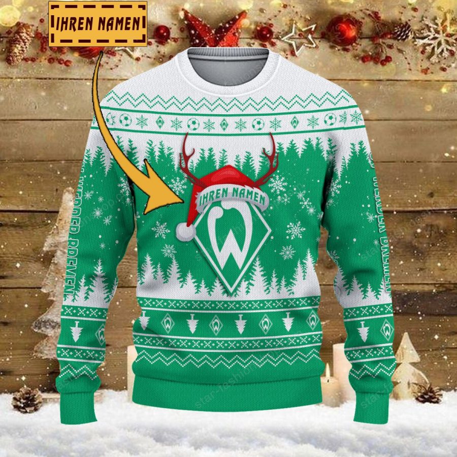 Weihnachtspullover Werder Bremen – Ugly Christmas Sweater – Bild 2