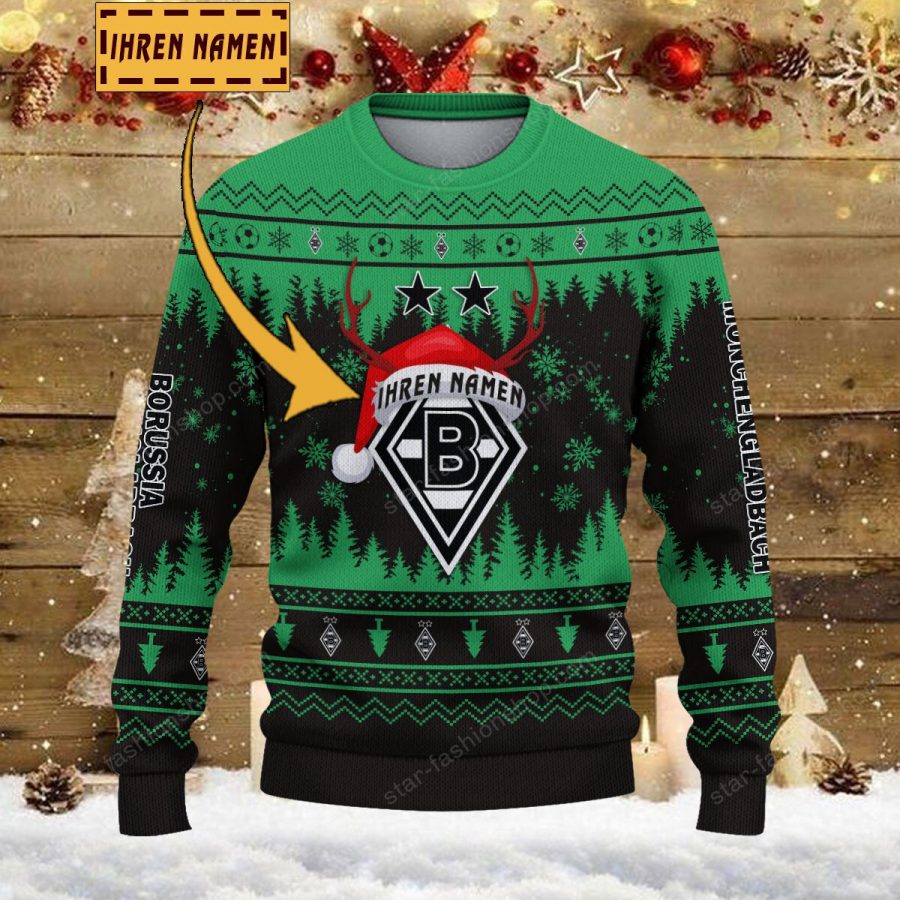 Weihnachtspullover Borussia Mönchengladbach – Ugly Christmas Sweater – Bild 2