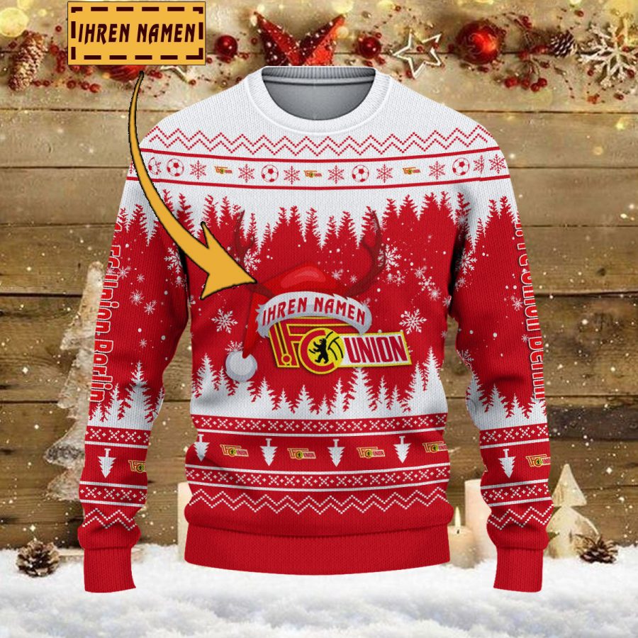 Weihnachtspullover Union Berlin – Ugly Christmas Sweater – Bild 2