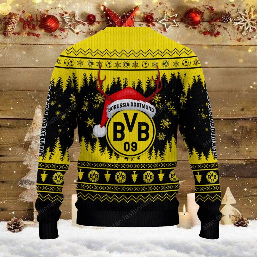 Weihnachtspullover Borussia Dortmund II – Ugly Christmas Sweater – Bild 3