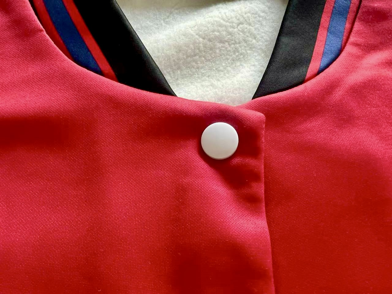College Jacke – Materialdetail