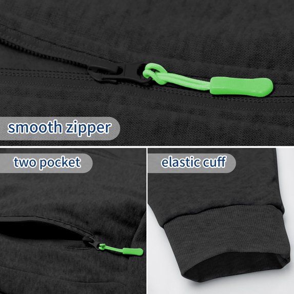 Kapuzensweatjacke Verarbeitung
