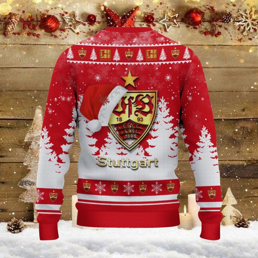Weihnachtspullover VfB Stuttgart – Ugly Christmas Sweater – Bild 3