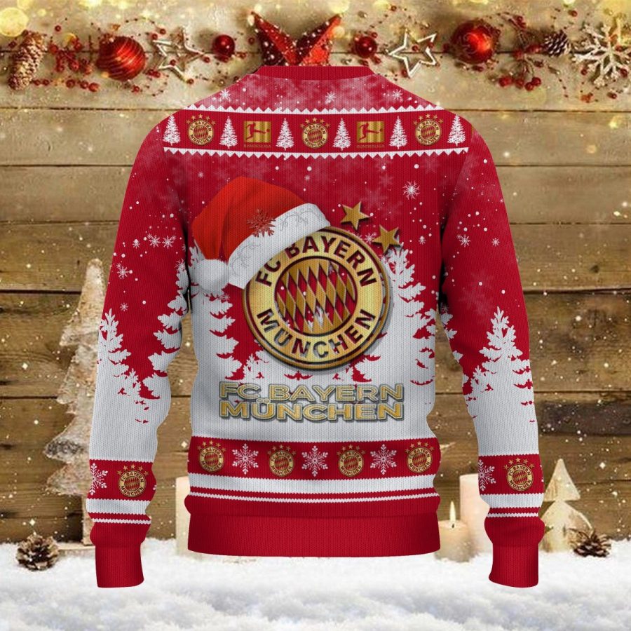 Weihnachtspullover Bayern München – Ugly Christmas Sweater – Bild 3