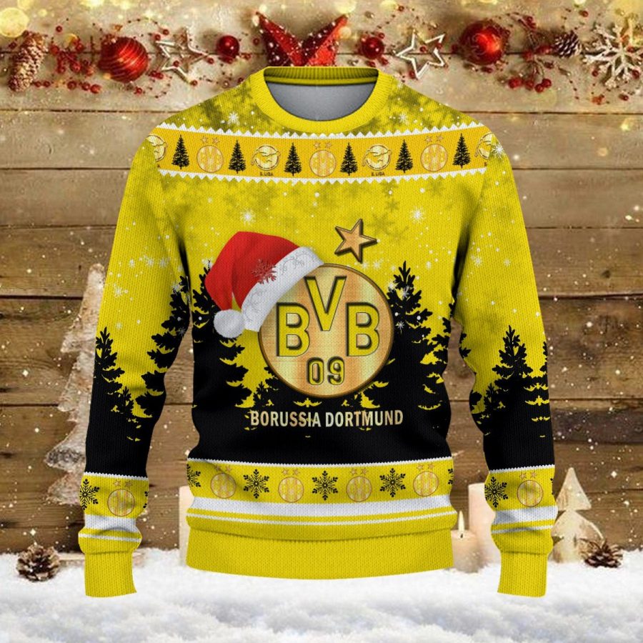 Weihnachtspullover Borussia Dortmund II – Ugly Christmas Sweater – Bild 2