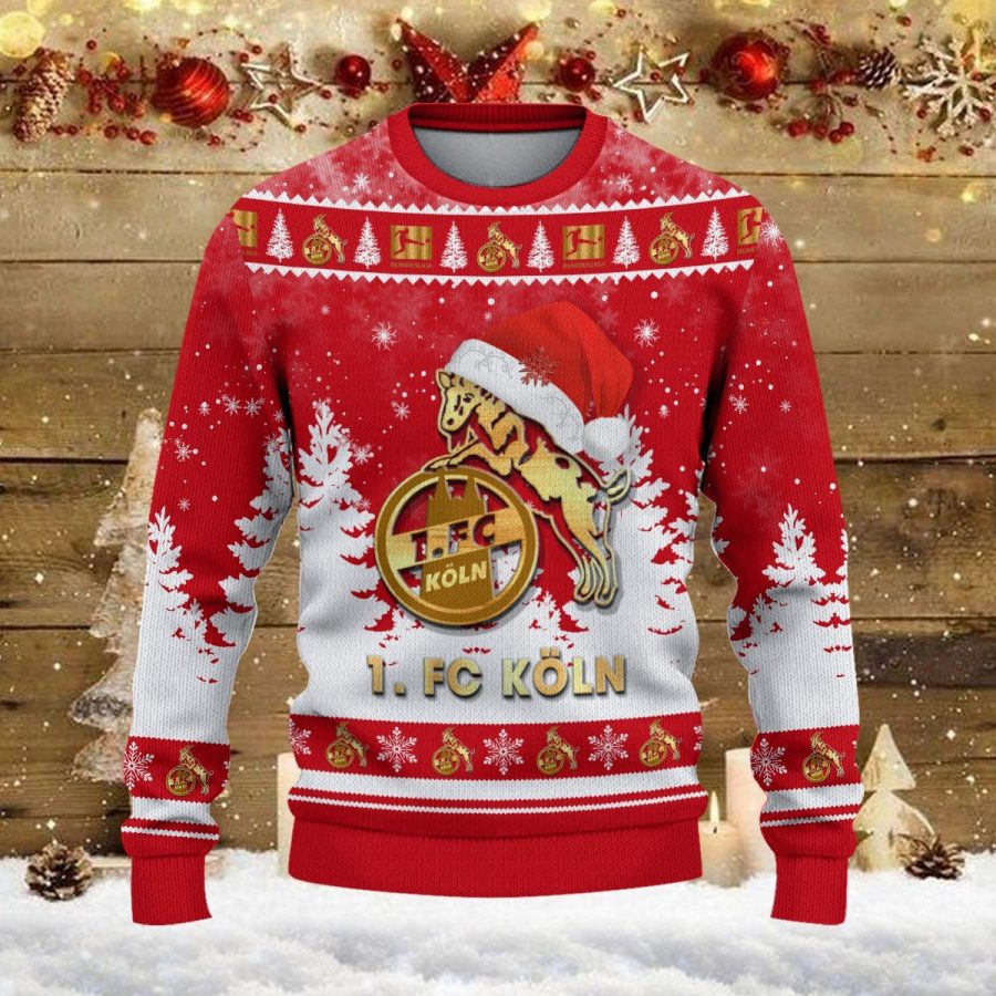 Weihnachtspullover 1. FC Köln – Ugly Christmas Sweater – Bild 2