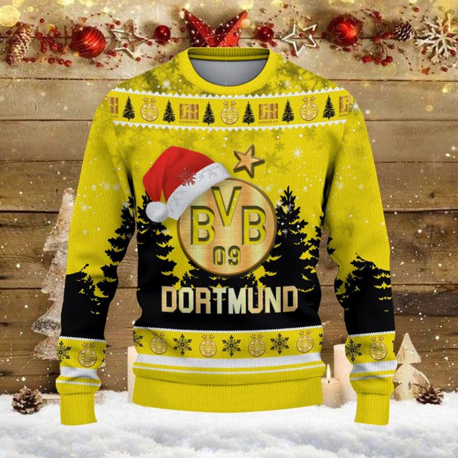 Weihnachtspullover Borussia Dortmund – Ugly Christmas Sweater – Bild 2
