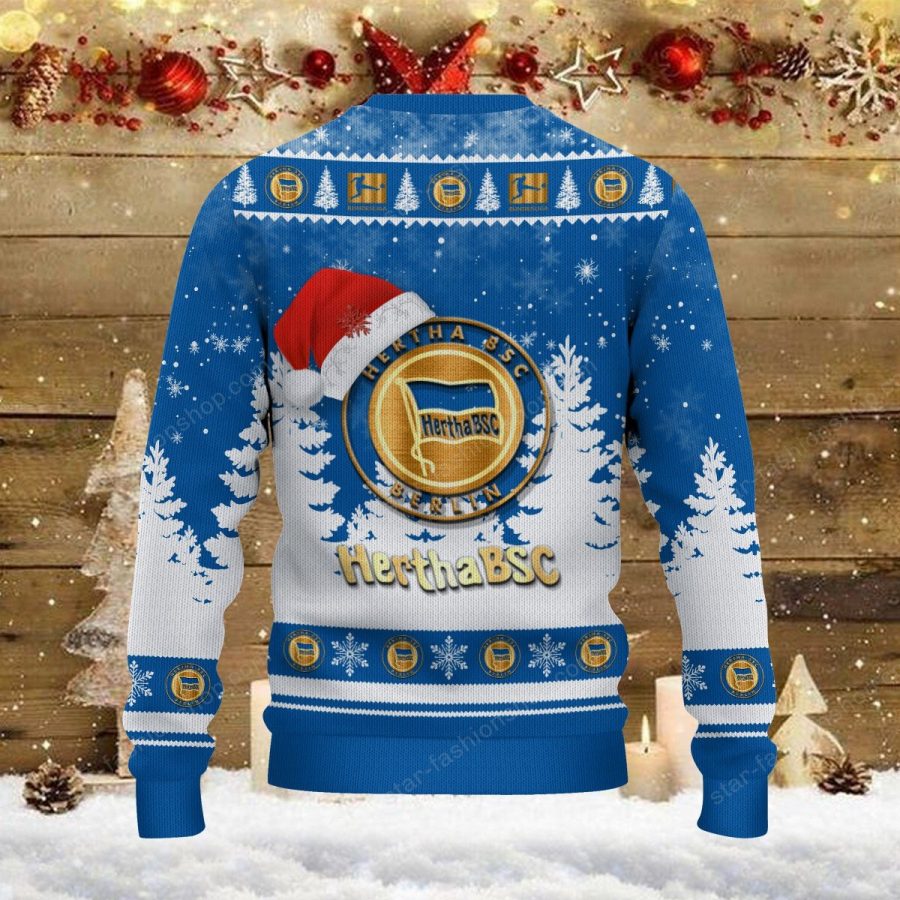 Weihnachtspullover Hertha BSC – Ugly Christmas Sweater – Bild 3