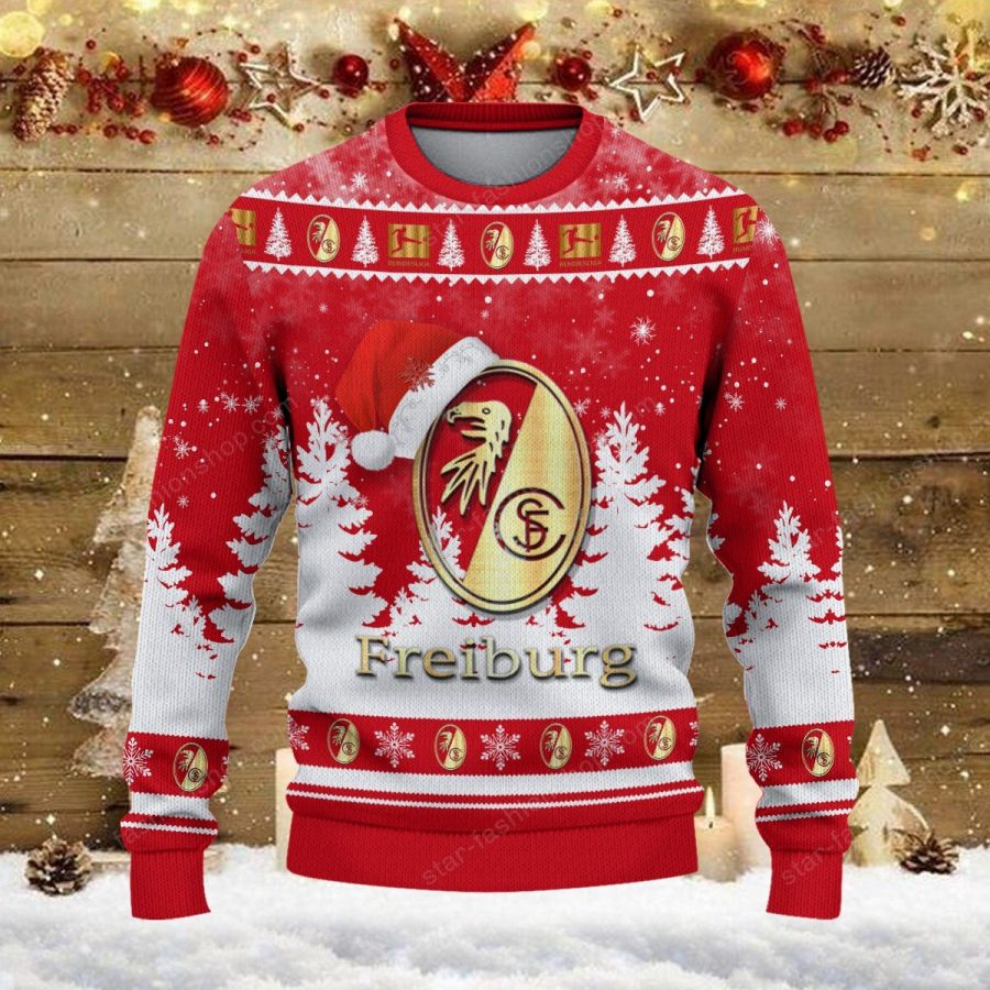 Weihnachtspullover SC Freiburg – Ugly Christmas Sweater – Bild 2