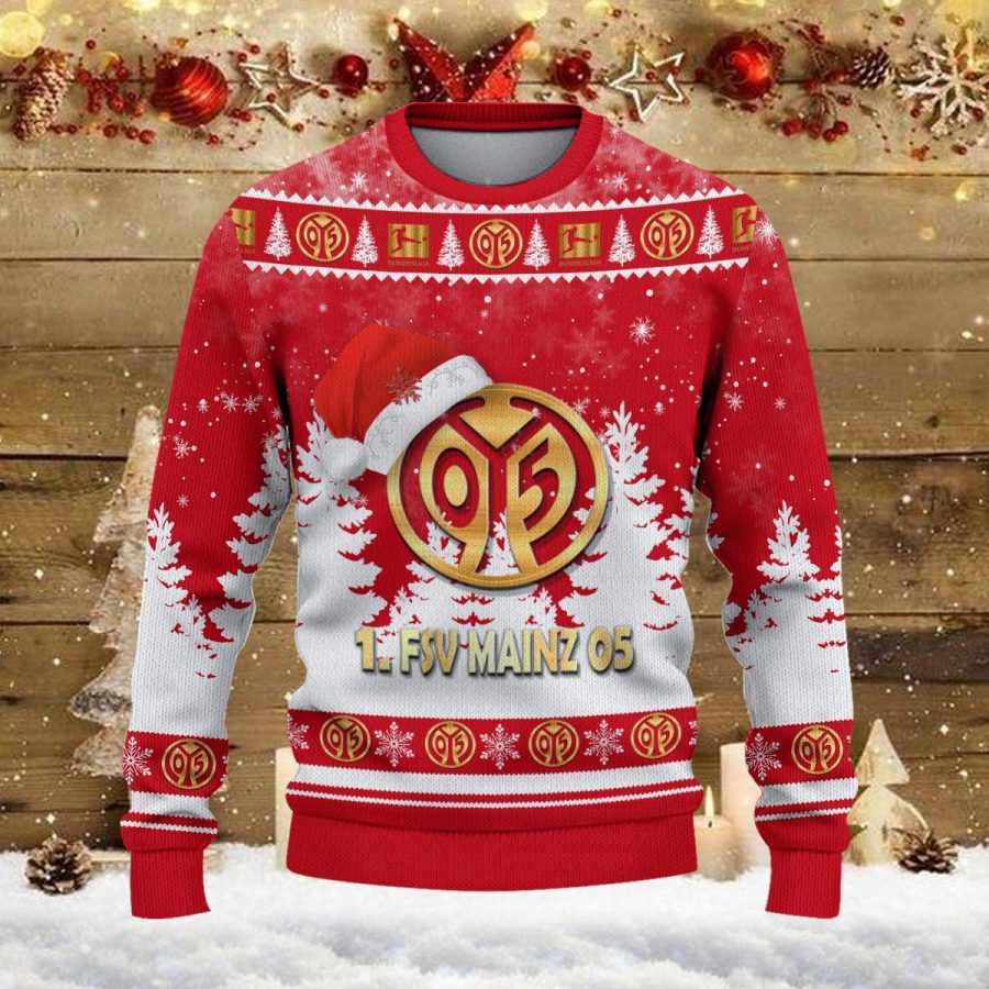 Weihnachtspullover 1. FSV Mainz 05 – Ugly Christmas Sweater – Bild 2