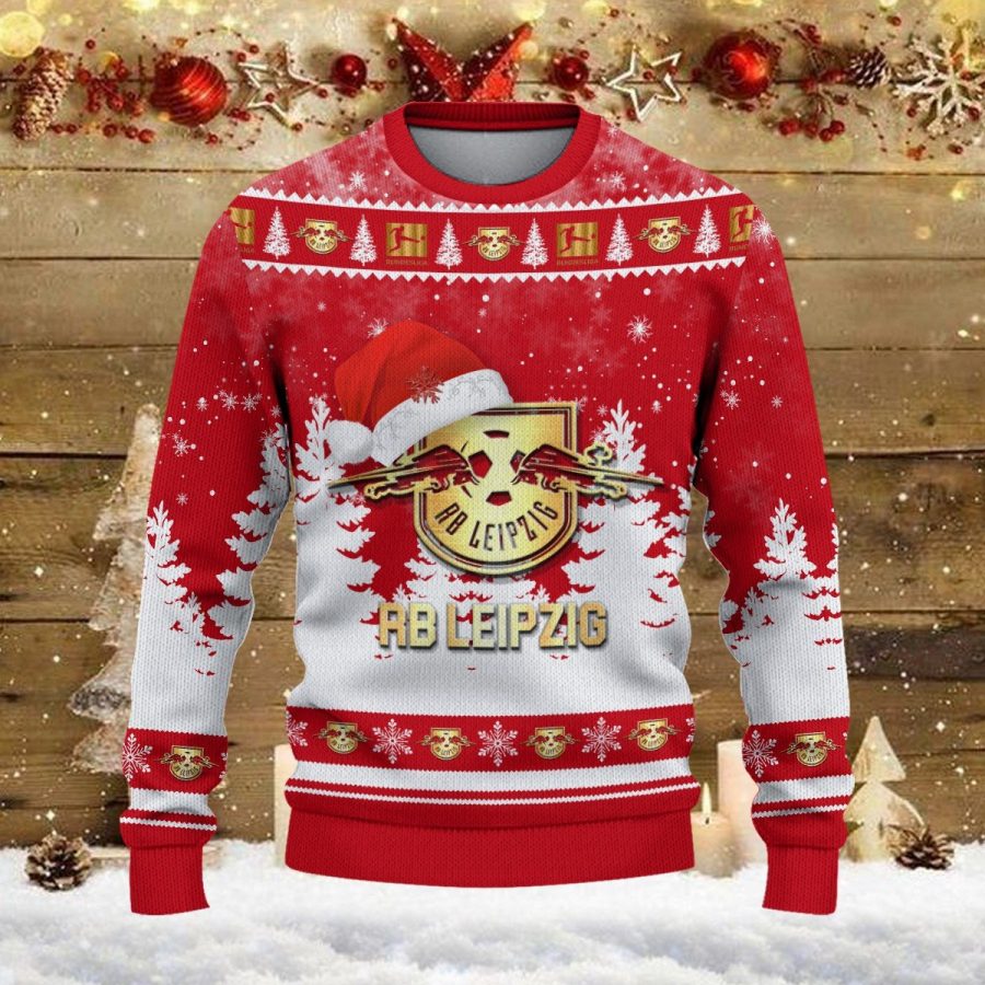Weihnachtspullover RB Leipzig – Ugly Christmas Sweater – Bild 2